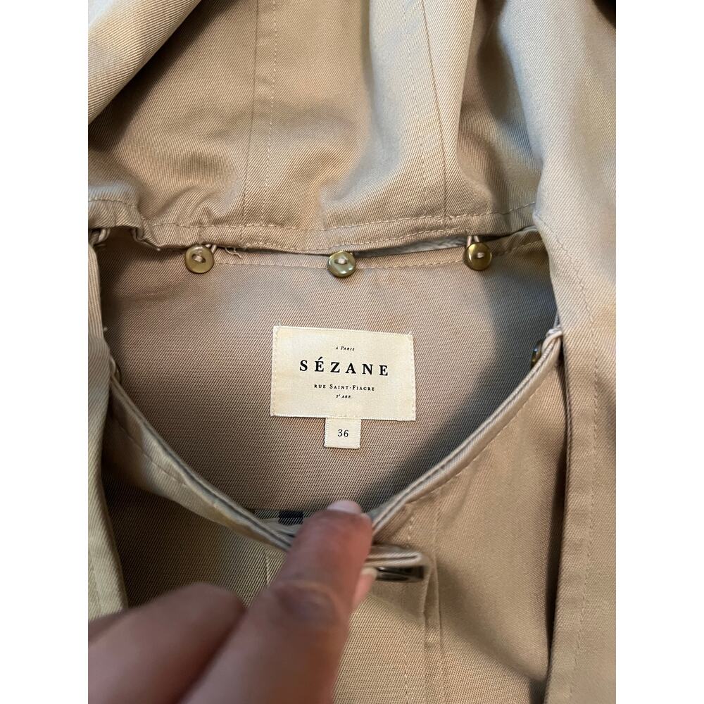 La Maille Sezane Paxton Jacket in Light Beige Size 36FR / US 4 / S✨ - Picture 8 of 12